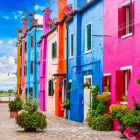 Ruelle Colorée de Burano