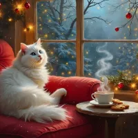Attendons Noël Confortablement