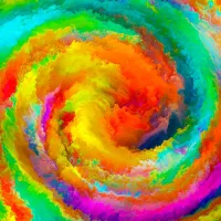 Colorful Gradient Swirl