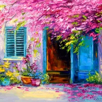 Blooming Courtyard
