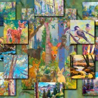 Collage Boisé