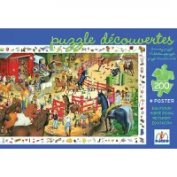 Poster et jeu d'observation : Equitation
