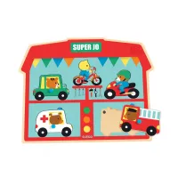 Puzzle Sonore en Bois - Super Jo