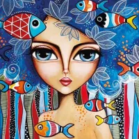 Lady with Fish