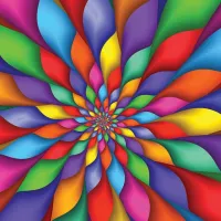 Rainbow Petals