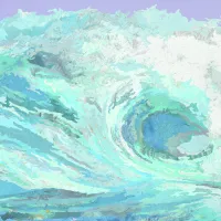 Matthew Cusick - Map Wave
