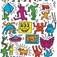 Keith Haring - Collage