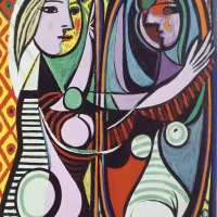 Pablo Picasso - Jeune Fille devant un Miroir