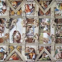 The Sistine Chapel Ceiling by Michelangelo