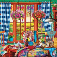 Patchwork Craft Room