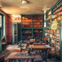 Lost Places - Mysterious Castle Library