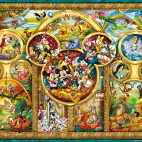 Le Monde Magique de Disney en Médaillon