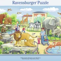 Puzzle Cadre - Voyage au Zoo