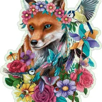 Puzzle en Bois - Renard
