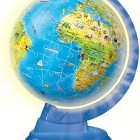Puzzle 3D - Mappemonde en Allemand