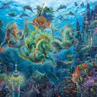 Magique Vie Sous-Marine