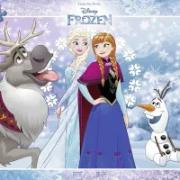 Puzzle Cadre - La Reine des Neiges
