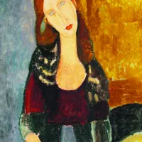 Modigliani Amedeo : Portrait of Jeanne Hébuterne