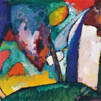 Kandinsky Vassily - The Waterfall