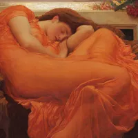 Frederic Leighton - Flaming June - Détail