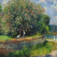 Auguste Renoir - Marronnier en fleurs