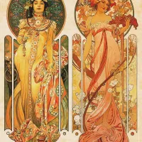 Mucha Alphonse - Moët et Chandon : Crémant Impérial