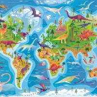 La Carte des Dinosaures