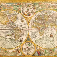 Vieille Carte du Monde