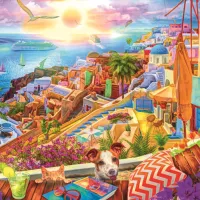 Tea Time : Visite De Santorin