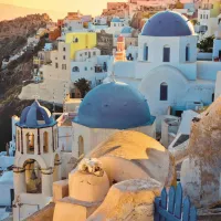 Photo Odyssée : Ville D'Oia, Santorin