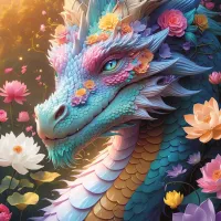 Dragon Coloré