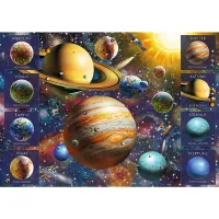 Spiral Puzzle - Solar system