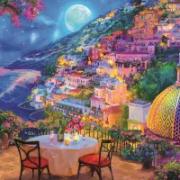 Soirée De Rendez-Vous À Positano