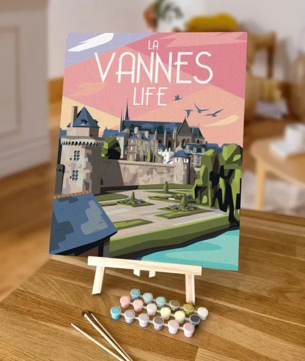 Peinture par Numéros - Remparts de Vannes
