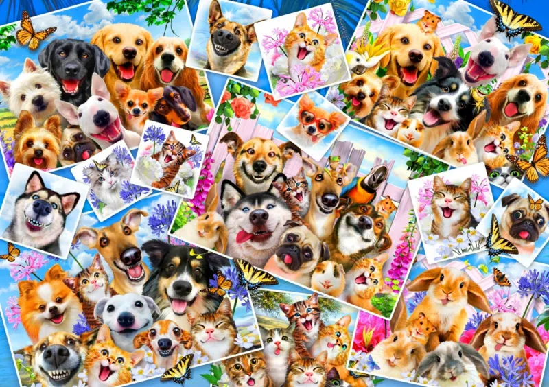Selfie Pet Collage