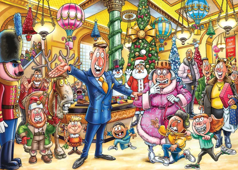 2 Puzzles - Wasgij Christmas 21 - Nouveau look pour Noël !