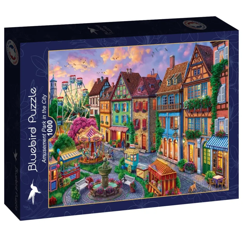 Parc d'Attractions dans la Ville