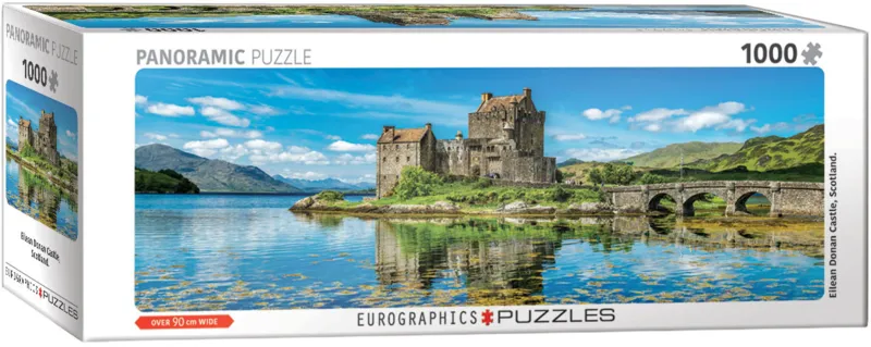 Puzzle Panoramique - Château d'Eilean, Donan, Ecosse