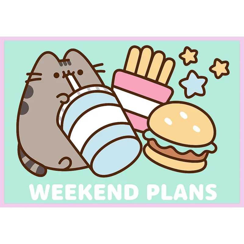 4 Puzzles - Meet Pusheen!