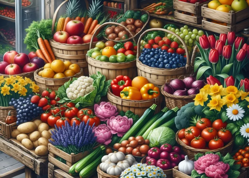 L'étal du Maraicher