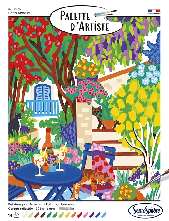 Palette D'Artiste - Patio Andalou