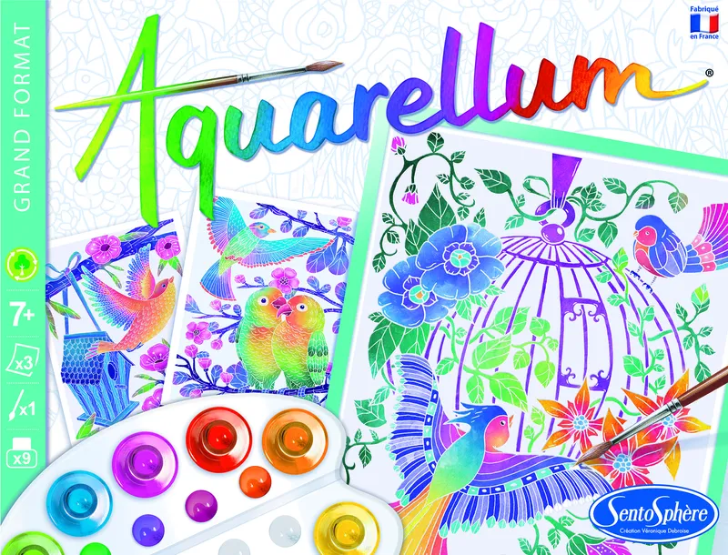 Aquarellum - Les Oiseaux S'Envolent