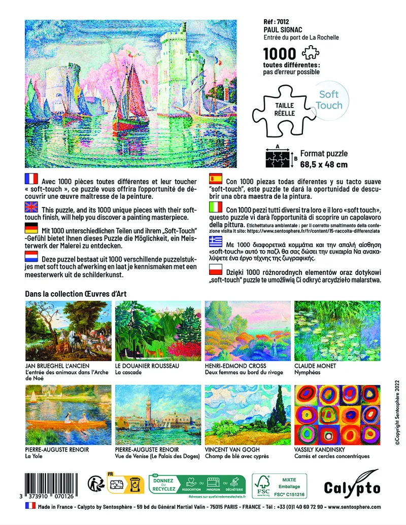 Entrée Du Port De La Rochelle - Paul Signac