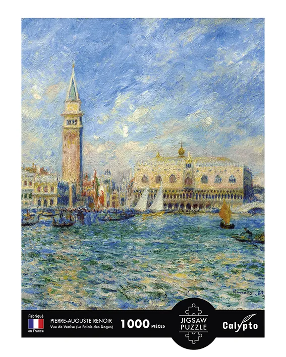 Vue De Venise (Le Palais Des Doges) - Pierre-Auguste Renoir