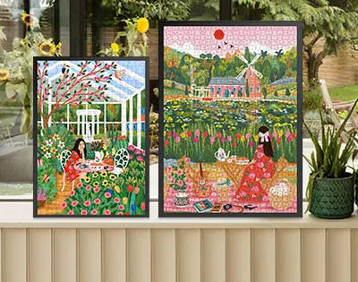 Cadres pour puzzles 500 à 1000 pièces