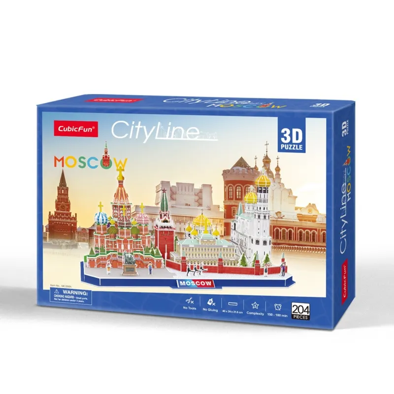 Puzzle 3D - Cityline - Moscou