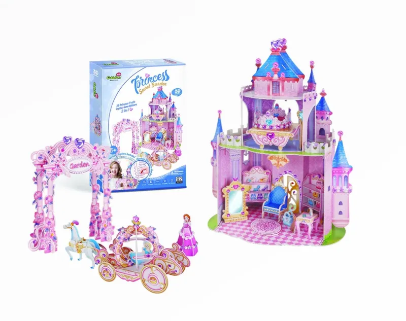 Puzzle 3D - Princess Secret Garden