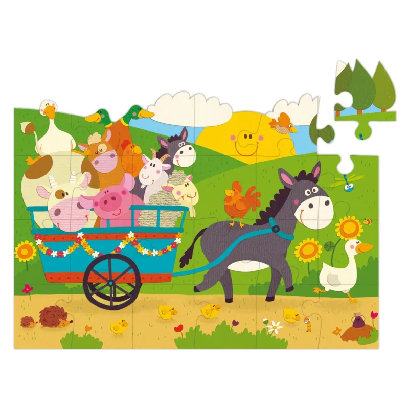 Vertical Puzzle - La Ferme