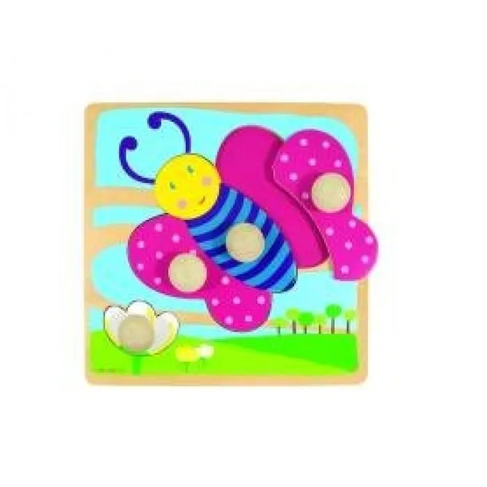 Encastrement en Bois - Papillon