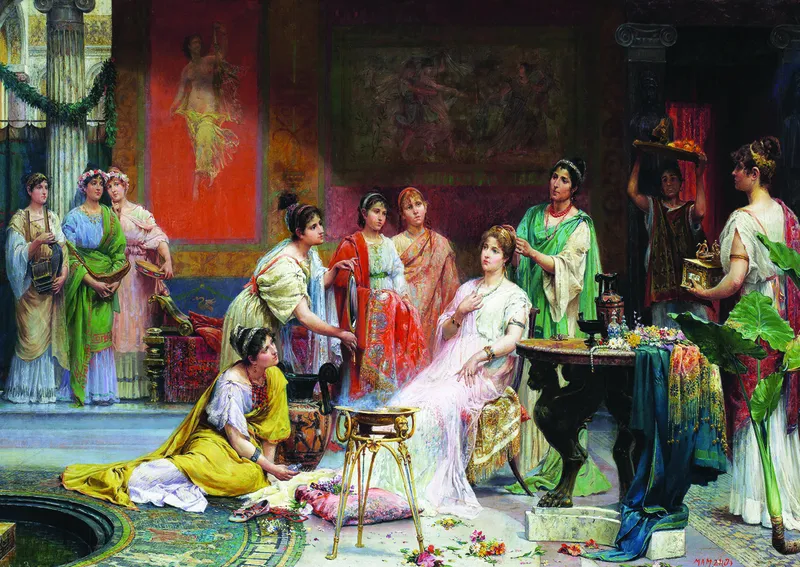 Toilette Of A Roman Lady
